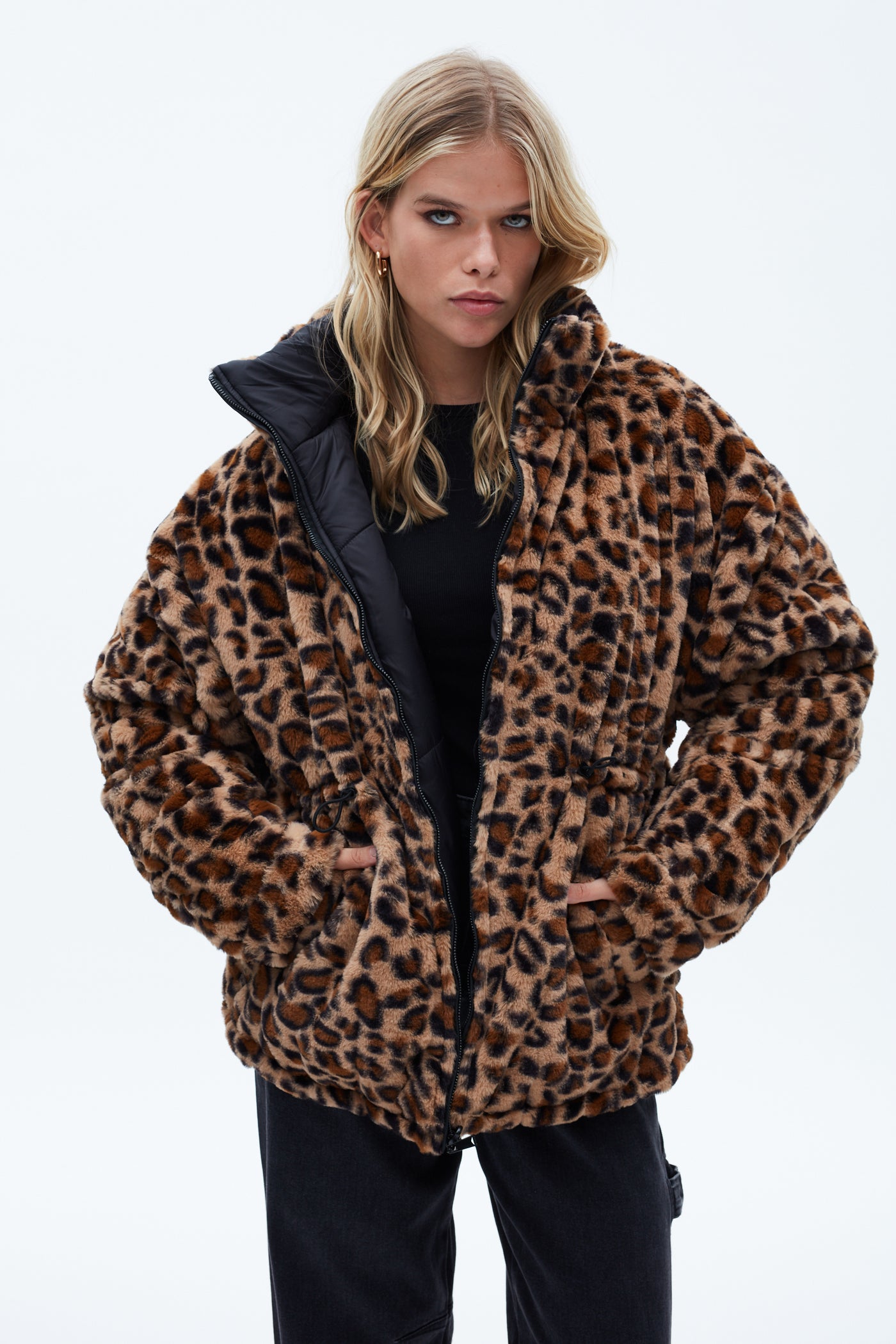 Chaqueta Melt leopardo