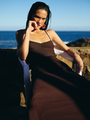 Vestido Letonia cafe