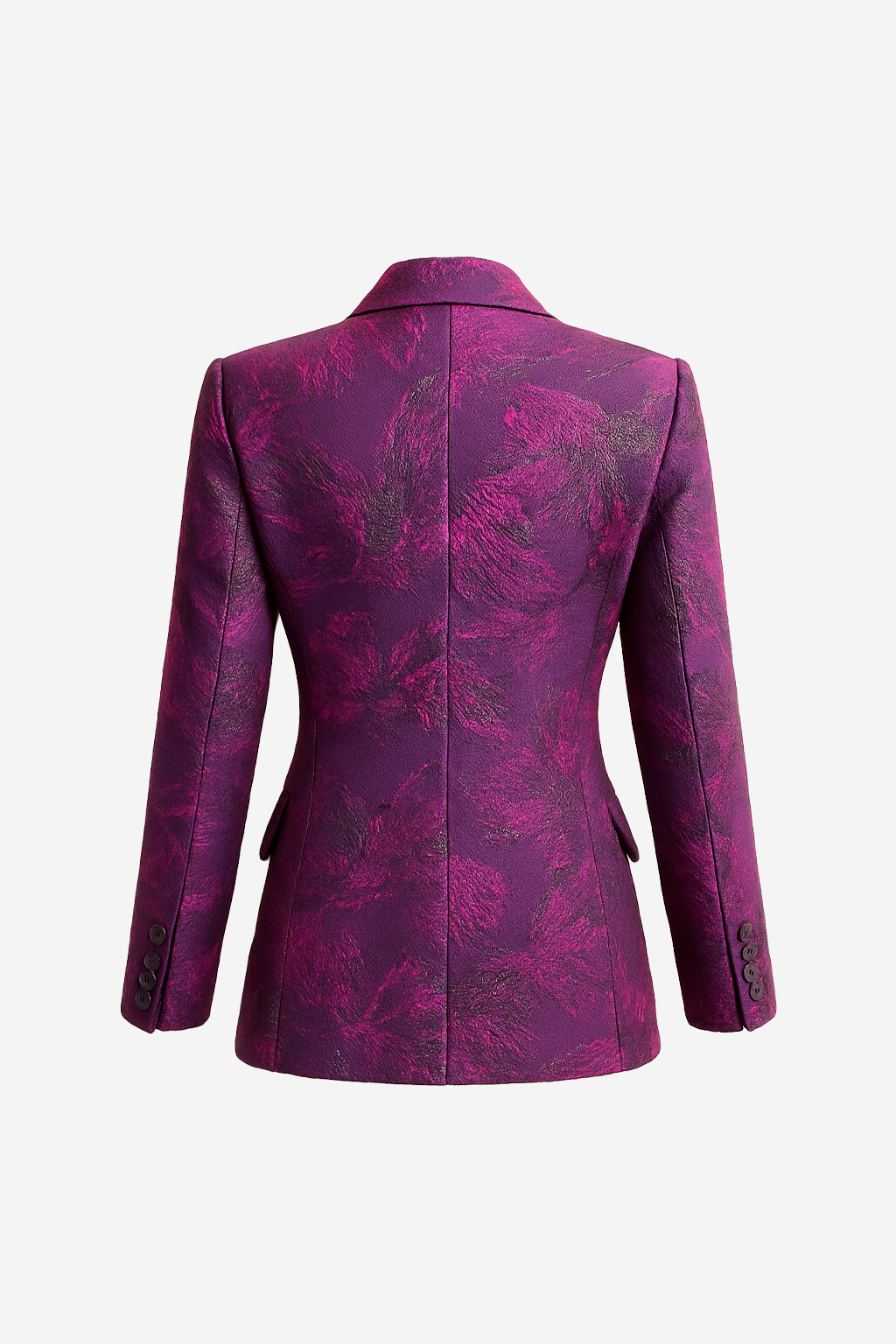 Blazer Jacquard morado