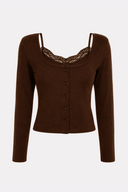 Polera Cotton cafe