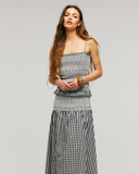 Top Cli vichy negro