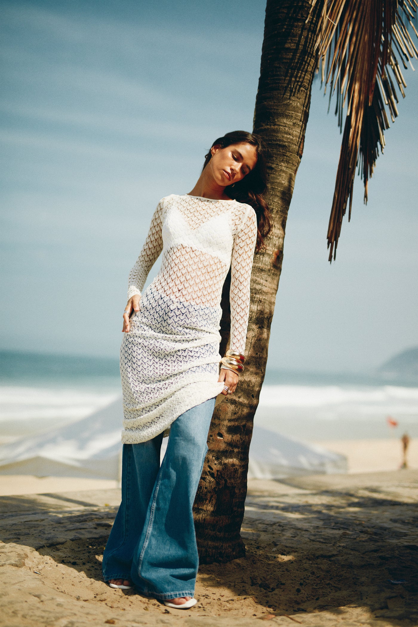 Vestido Elegu offwhite