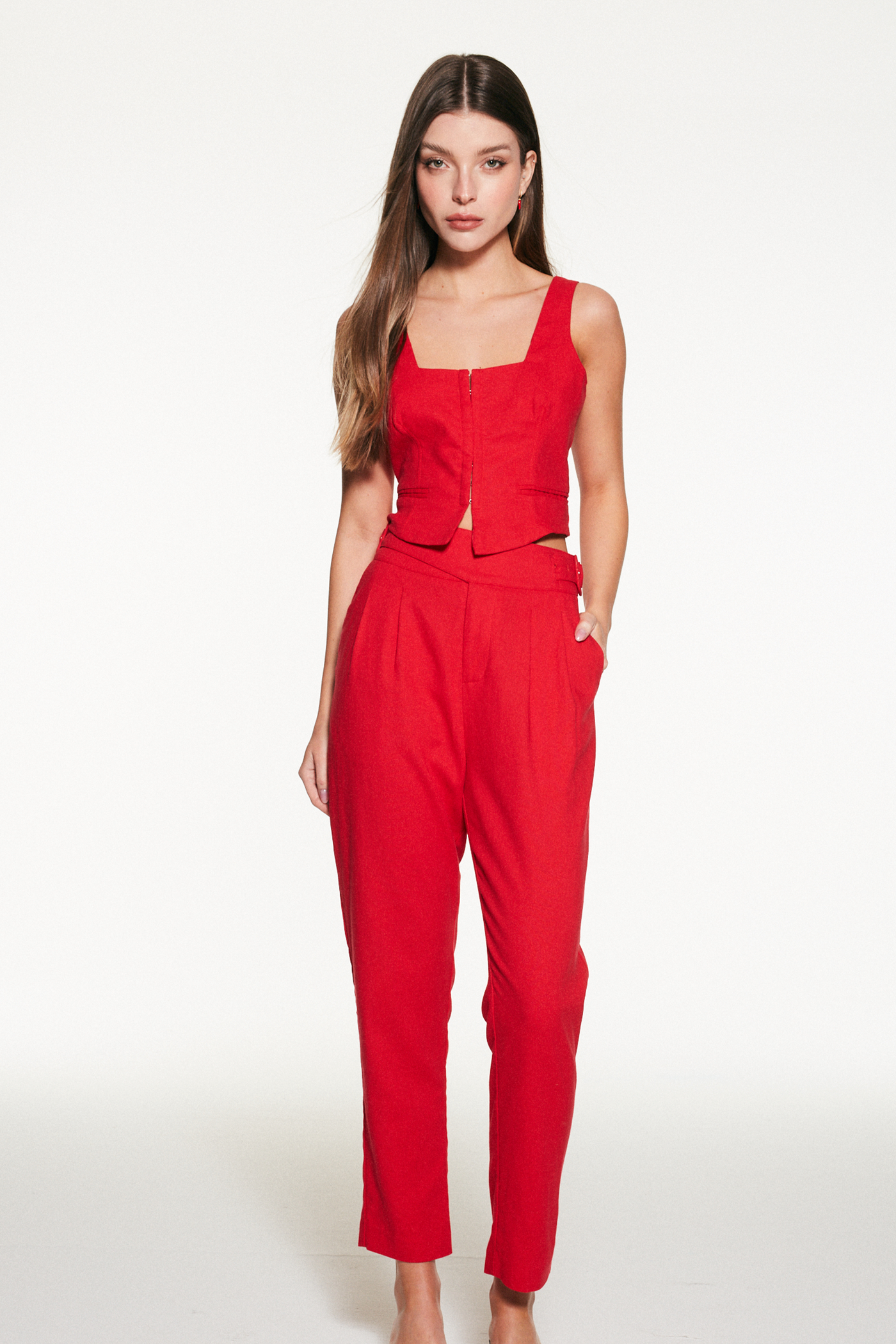 Pantalon Broome rojo