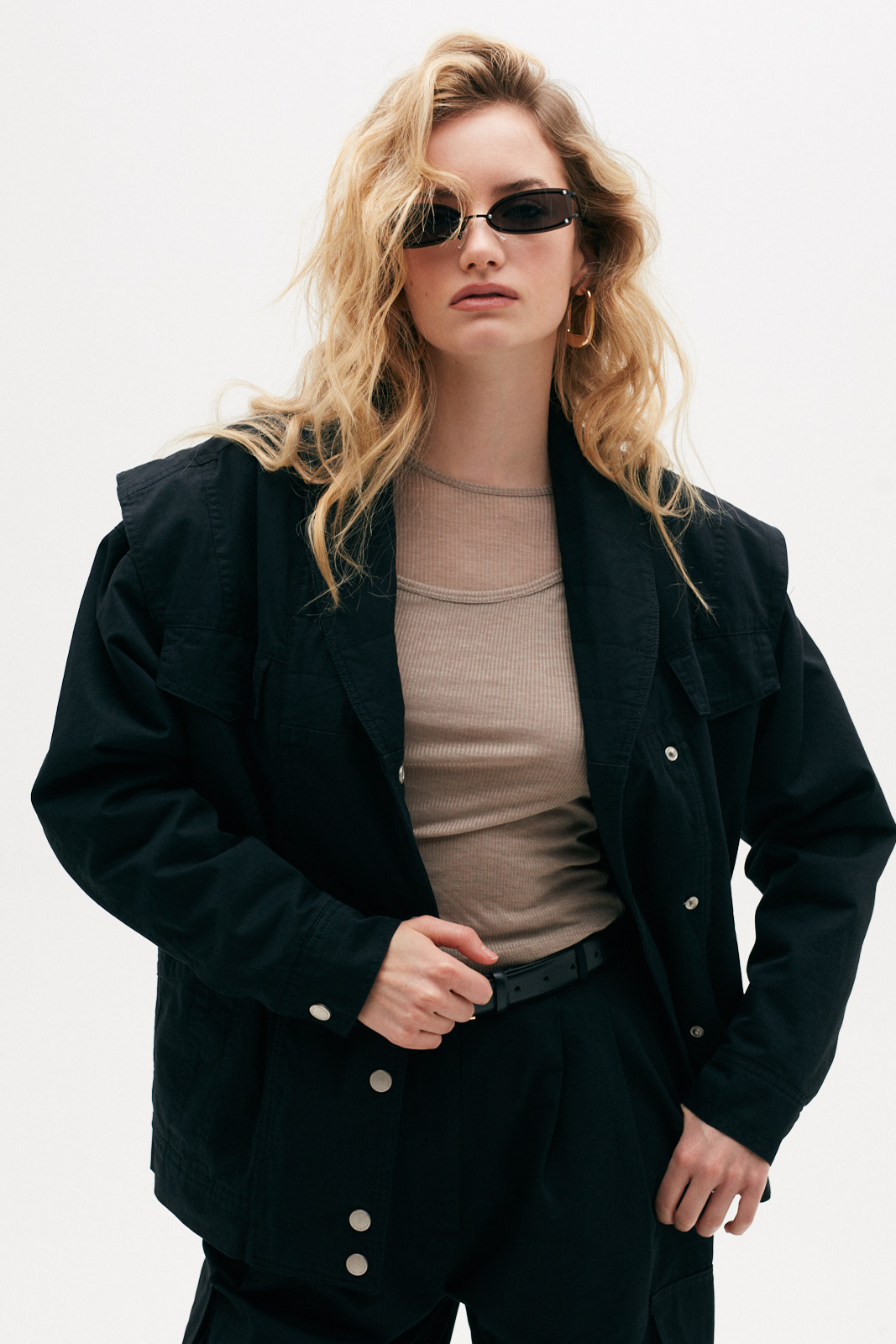 Chaqueta Yoi negro