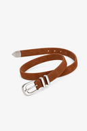 Cinturón Suede camel