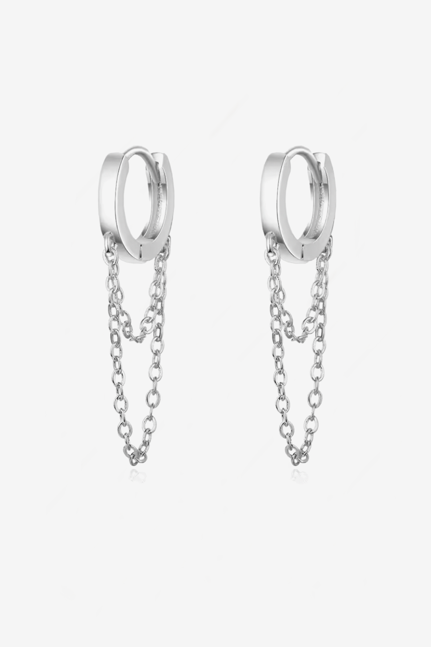 Argolla cadenas plata