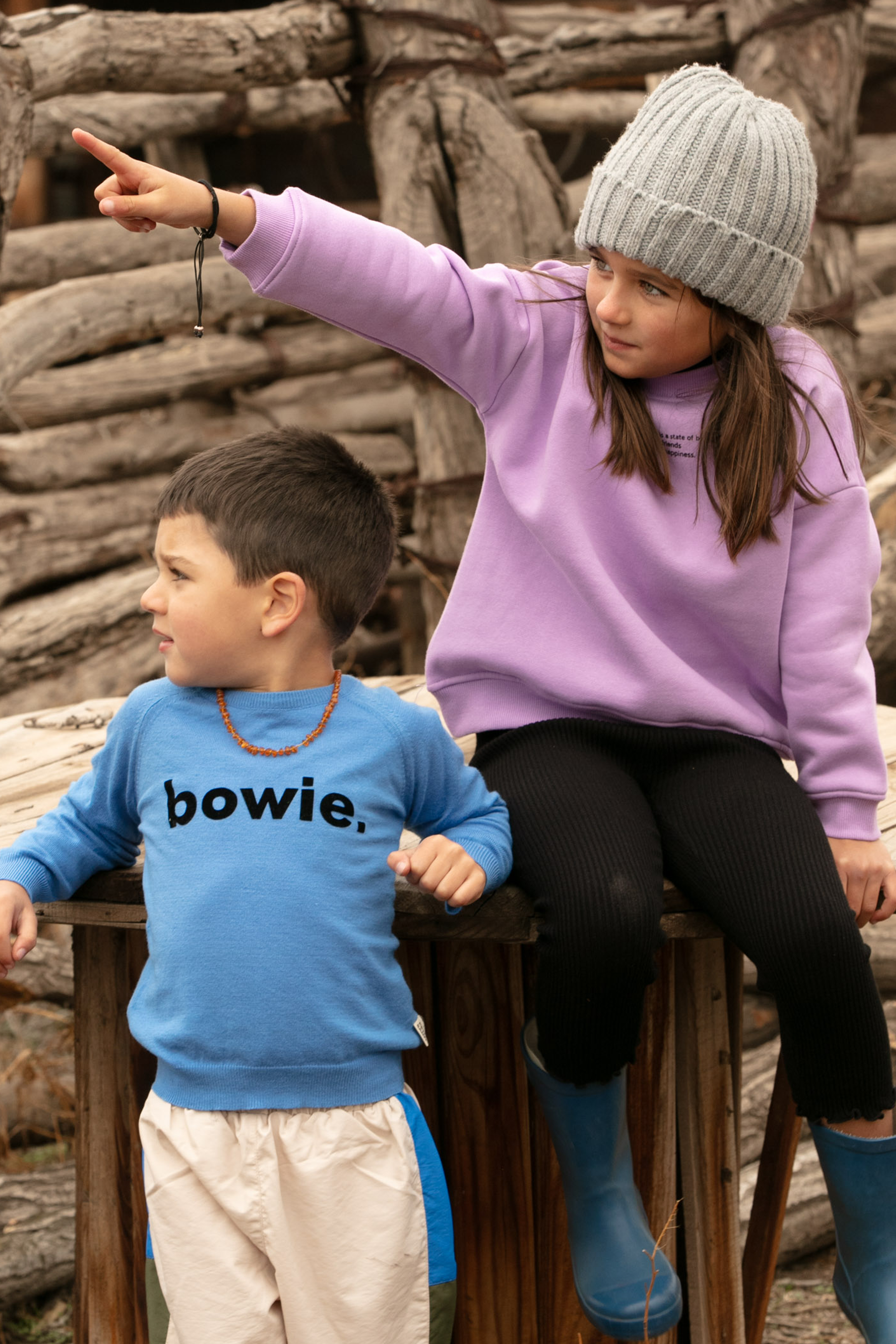 Poleron kids Samuel lila