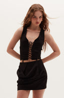 Falda Comm negro