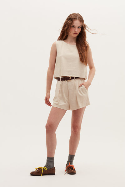 Top Thamy beige