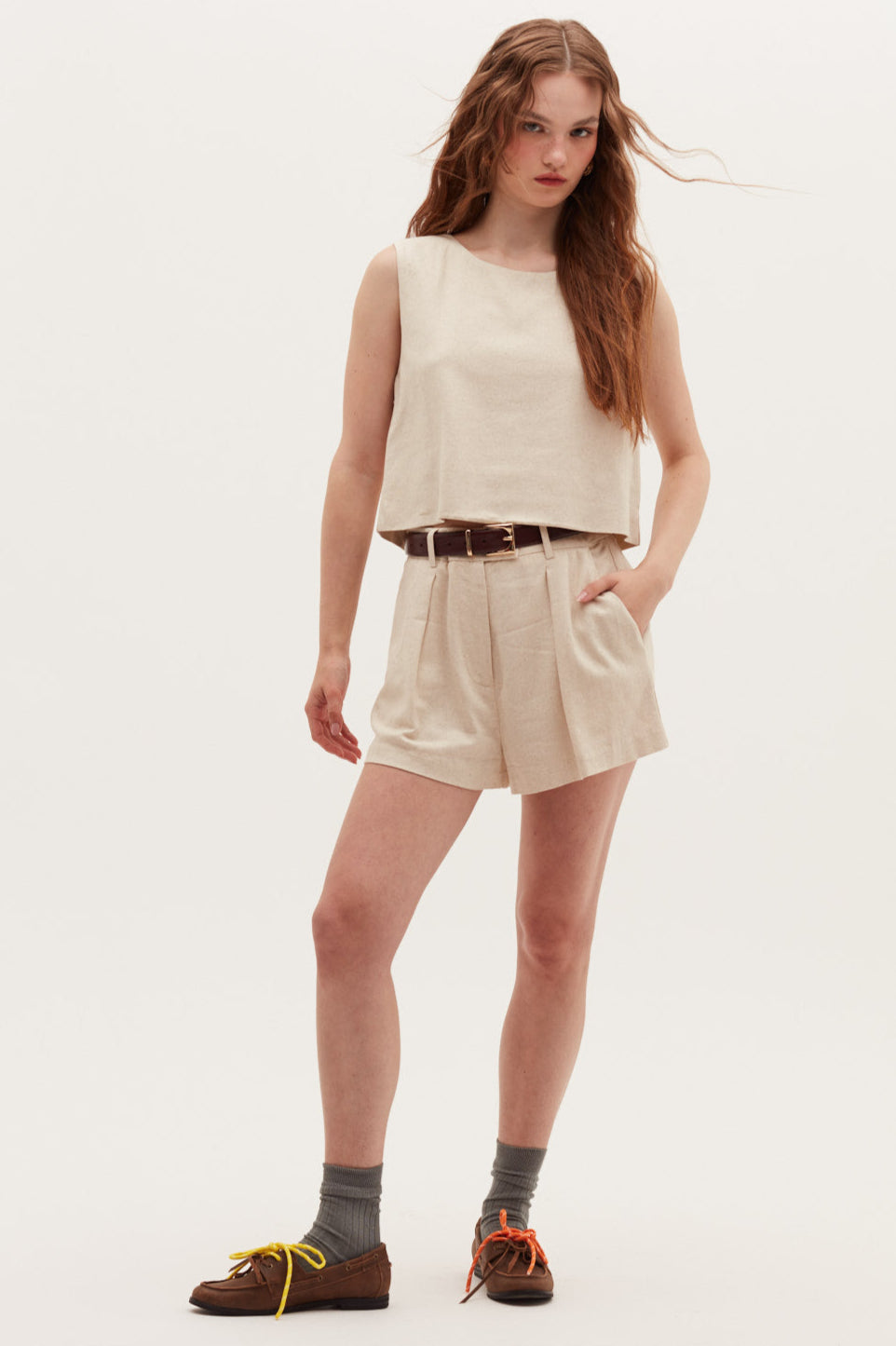 Short Philey beige