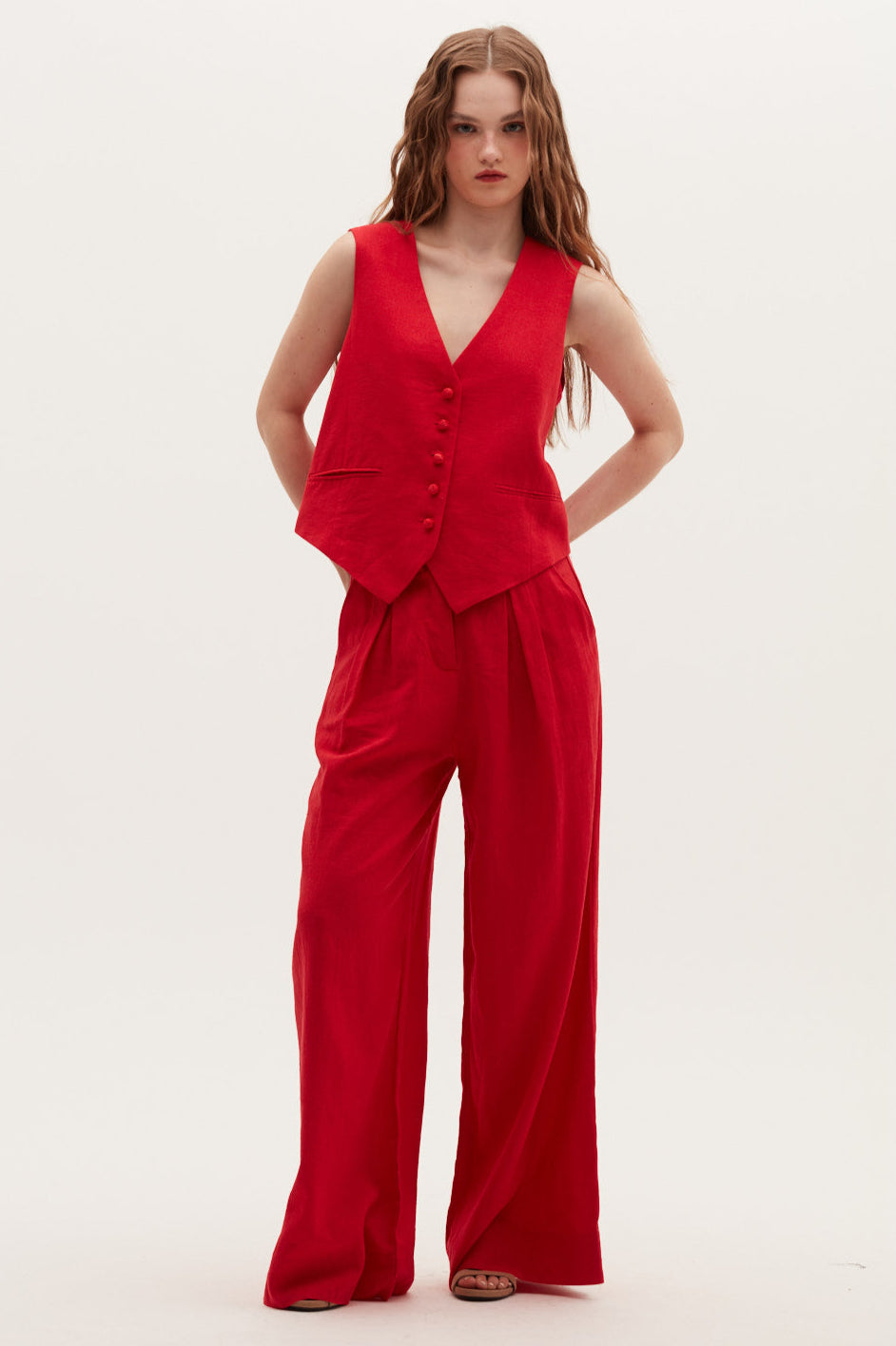 Pantalon Xi rojo