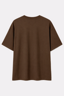 Polera Oversize cafe