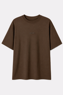 Polera Oversize cafe