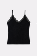 Top Lace negro