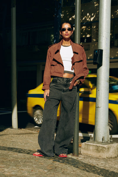 Jeans baggy Phanton negro