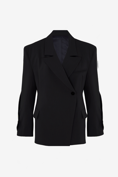 Blazer Manhattan negro