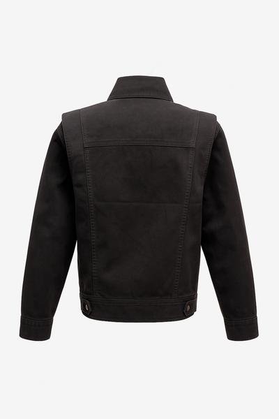 Chaqueta denim negro