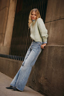 Jeans Fuel celeste