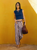Pantalon Michael burgundy