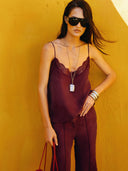 Top Poli Burgundy