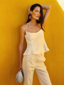 Top tracey butter yellow