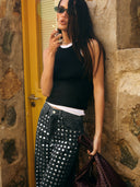 Jeans tachas Antonia negro