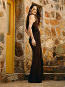 Vestido Letonia cafe