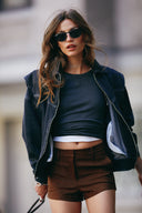 Polera Flowy gris