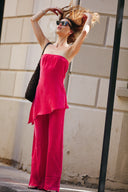 Pantalón Delphy fucsia