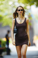 Vestido Megs cafe
