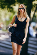 Falda Comm negro