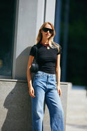 Jeans Wide Leg Clever celeste
