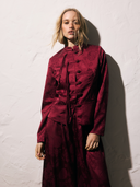 Chaqueta Town burgundy