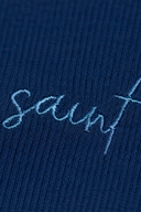 Polera baby tee Azul