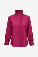 Camisa Phineas burgundy