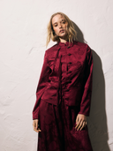 Chaqueta Town burgundy