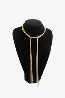 Collar Borlas oro