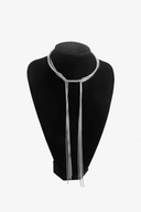Collar Borlas plata