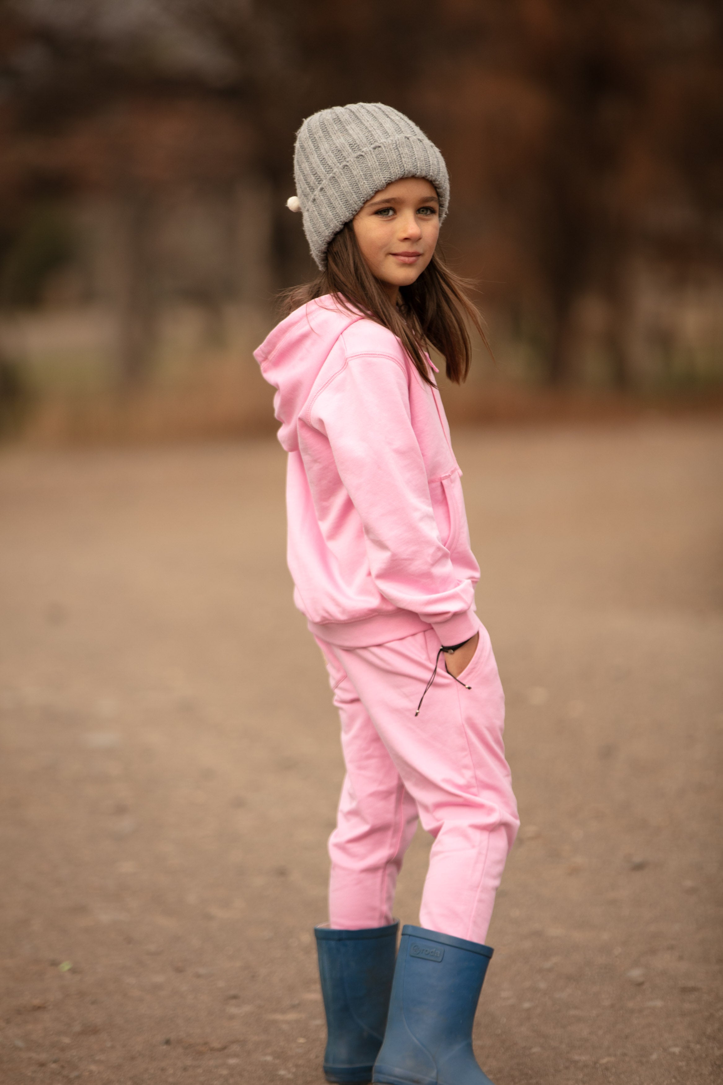 Buzo kids Yei rosa