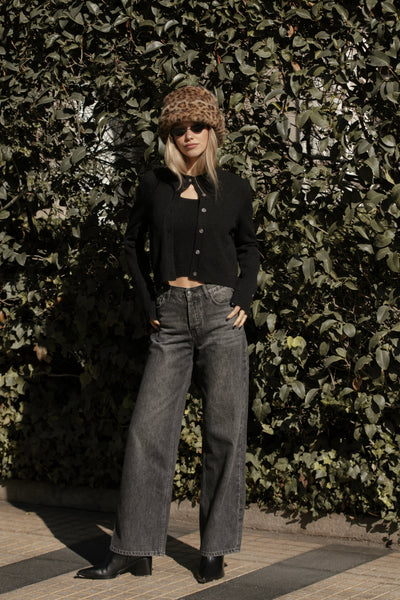 Jeans Baggy Fuwa negro