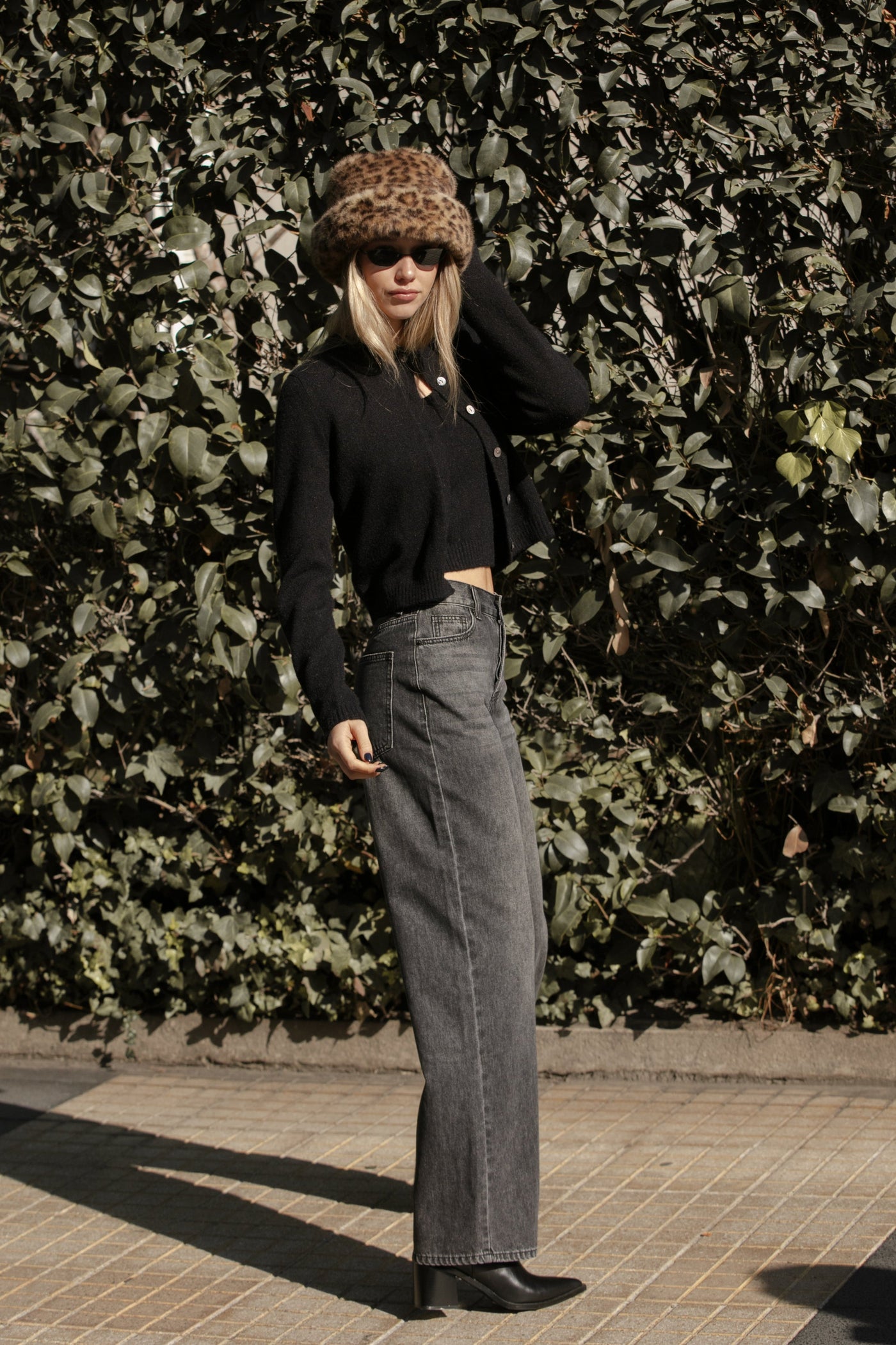 Jeans Baggy Fuwa negro
