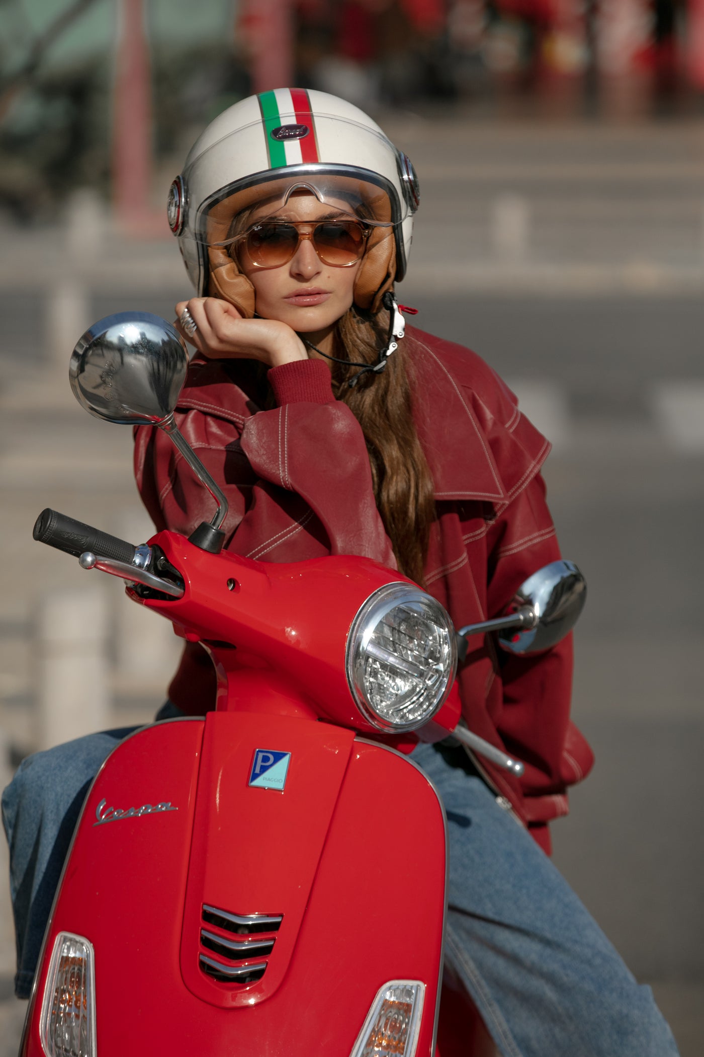 Chaqueta hunter rojo