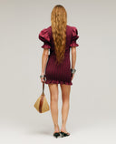 Vestido Chapman burgundy