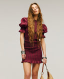Vestido Chapman burgundy