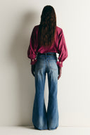 Camisa Phineas burgundy