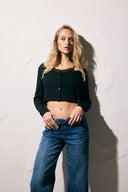 Polera Cotton negra