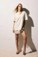 Polera Oversize beige
