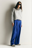 Pantalon Diplómatico rayas azul