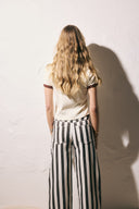 Pantalón Kings rayas beige