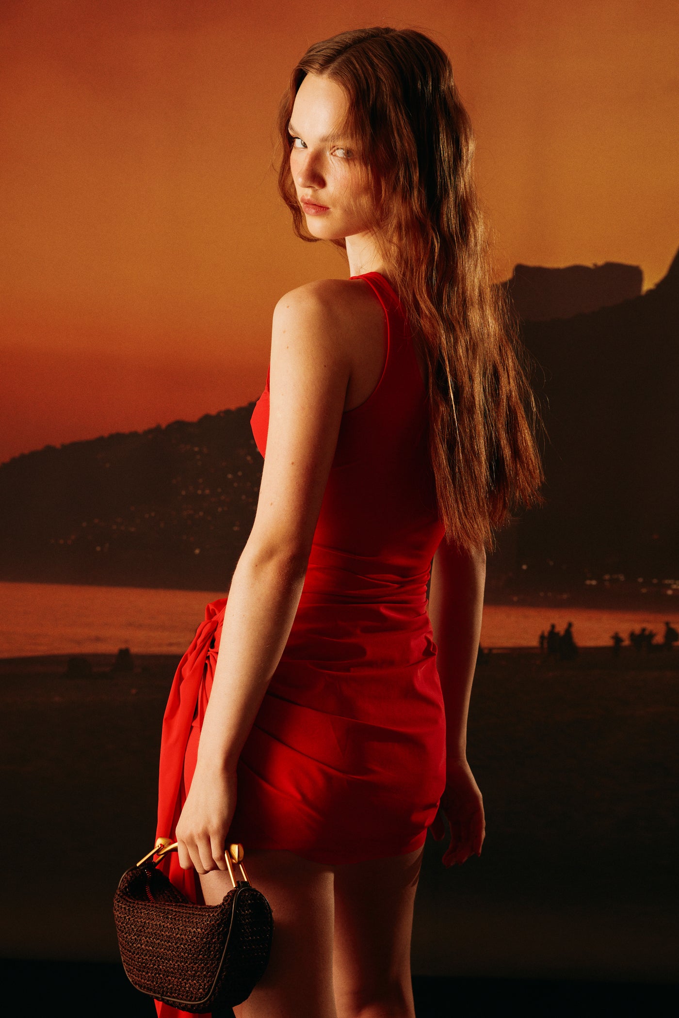 Vestido Dollys rojo